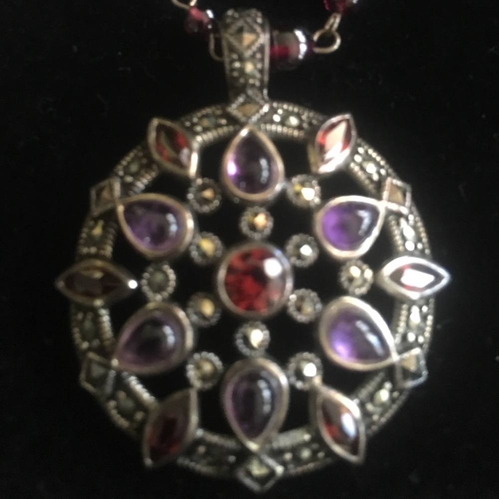 Marcasite necklace